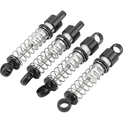 Amortisseurs avant arrière en métal pour Xiaomi Jimny 1/16, pièces de rechange et amélioration, couleur noire. (1/5)