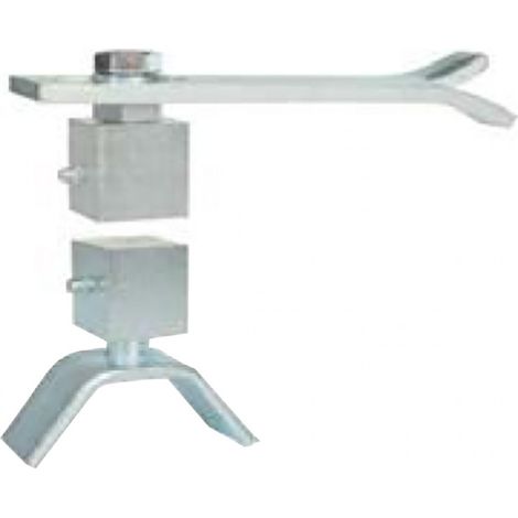 Pivot pour portail tubes carrés 35mm – À sceller – Pour béton armé – Fixation par scellement – Estebro