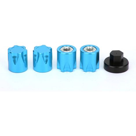 4 pièces bouchons de jante M4 pour Traxxas TRX4, Axial SCX10 90046 D90 et Tamiya (1/5)
