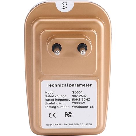 Boîtier électronique d'économie d'énergie pour 28 kW (prise UE) (1/5)