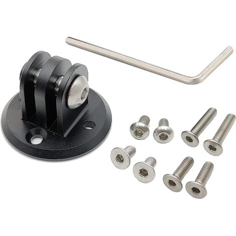 Adaptateur combiné pour support d'ordinateur de vélo, compatible caméra et phare avant, démontage rapide, accessoire d'extension universel (1/4)