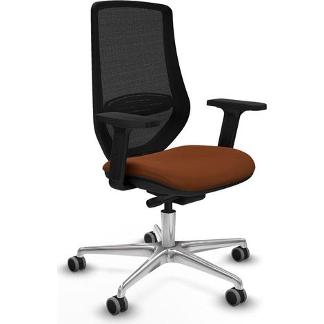 piqueras-y-crespo Mardos Silla de oficina marrón negro