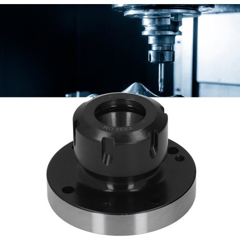 Mandrin à pince ER32, diamètre 80 mm, pour machines-outils de fraisage CNC. (1/5)