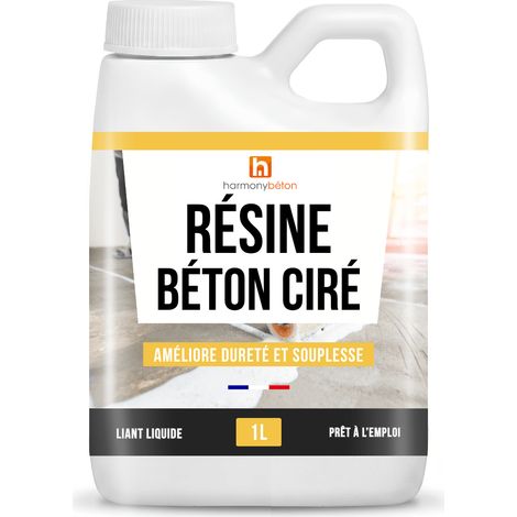Résine pour béton ciré - 1 L - Harmony Béton (1/2)