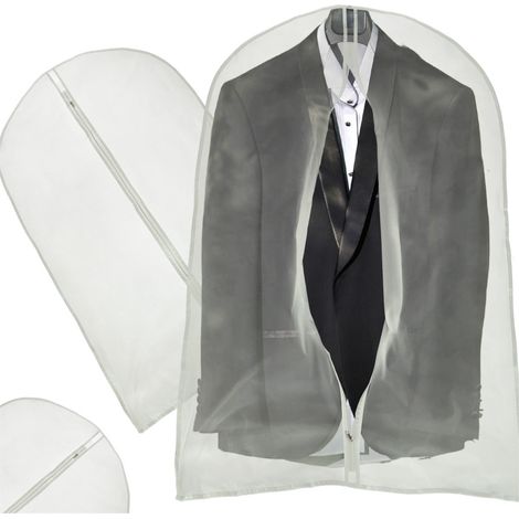 Funda para ropa traje ropa transparente 60 x 120 cm