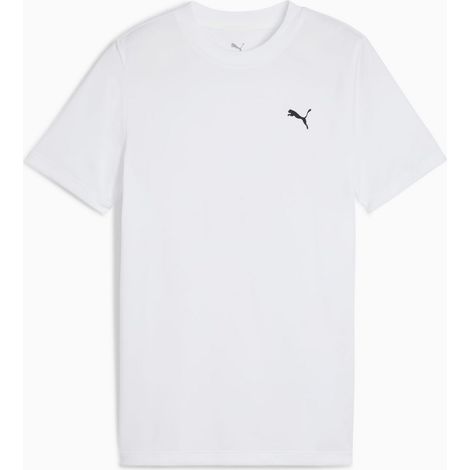 T-shirt da ragazzo Puma TAD ESS bianca 52653302 taglia 128 (1/5)
