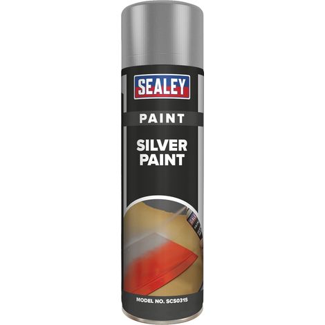 Sealey Paint 500ml - Silver SCS031S