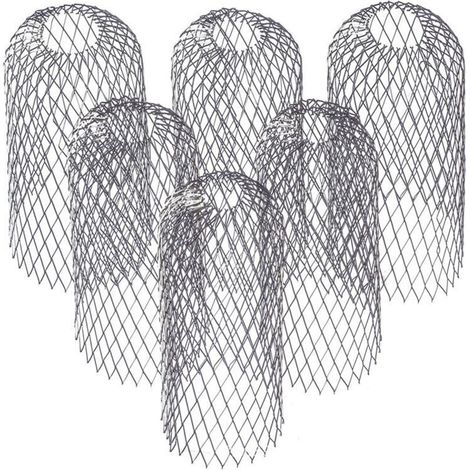 Set of 4 expandable aluminum filters for protecting metal gutters (1/5)