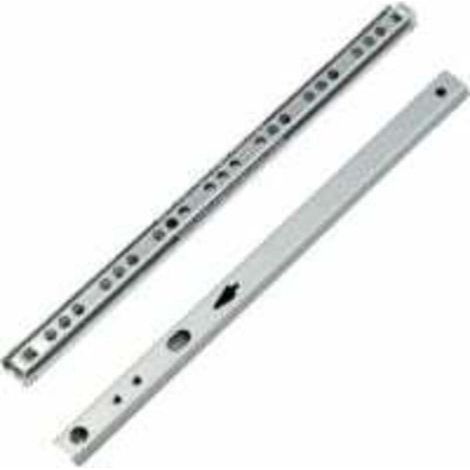 Glissières pour Tiroirs en Métal à Roulement à Billes – 2 Paires de Coulisses Coulissantes 246 x 17 x 10 mm pour Meubles et Armoires (1/5)