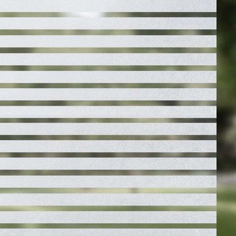 1 Rolle. Farbe: Mattiert transparent. Material: PVC. Antistatische Schutzfolie ohne Klebstoff für Badezimmerfenster.