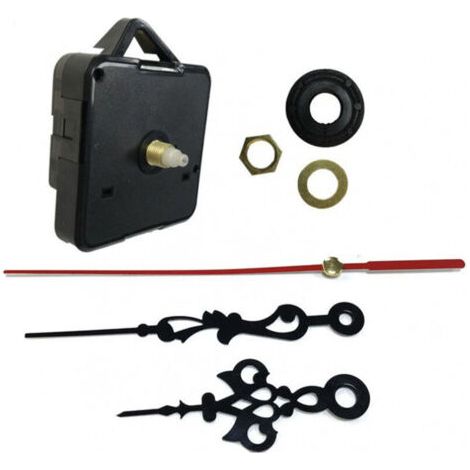 Mécanisme d'horloge, mécanisme de Mouvement d'horloge, zéro Bruit, mécanisme à Quartz Silencieux, système d'horloge Murale silencieuse à Batterie, pièces d'horloge Murale, pièces de Rechange (1/5)