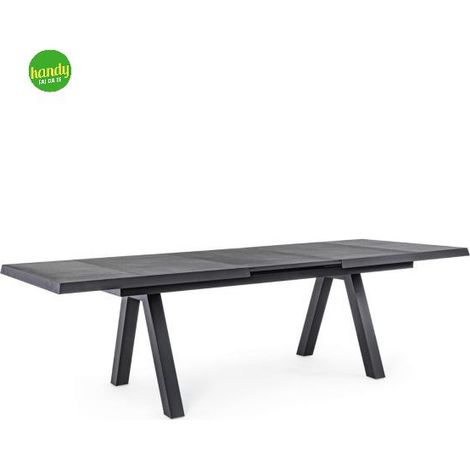 Tavolo allungabile Bizzotto Krion Antracite 205/265 x 103 x 78 cm (1/5)