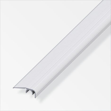 alfer Abschluss-Profil 1 m, 32 x 12.5 mm Aluminium eloxiert silber Profil