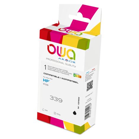 Cartouche d'encre remanufacturée OWA - standard - Noir - pour HP 339
