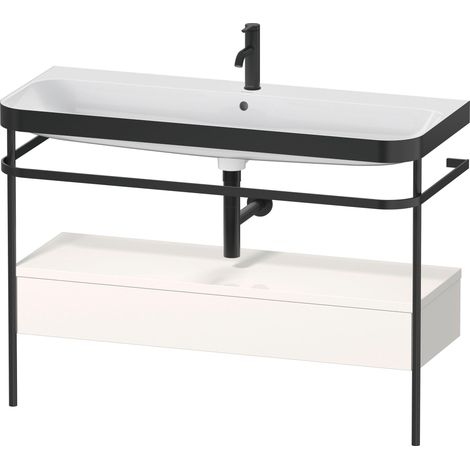 Duravit Happy D.2 Plus c-bonded Set avec console métallique et