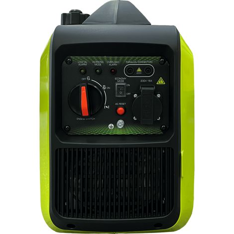 Generador inversor Könner & Söhnen KSB 18i S, 2,0 kW (pico), silencioso, onda sinusoidal pura, tecnología ECO, ligero y portátil, ideal para acampar, proyectos de bricolaje y dispositivos sensibles. (1/5)
