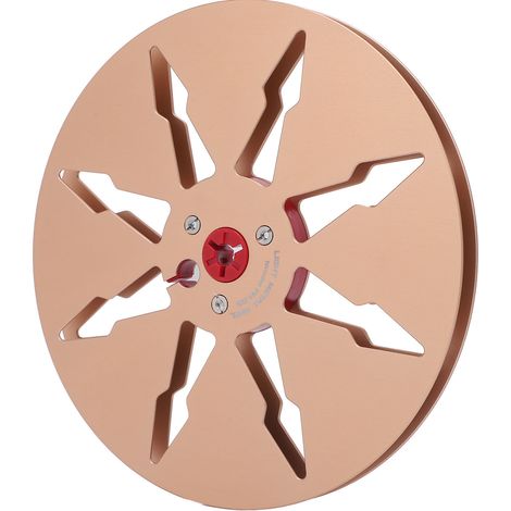Bobine de bande magnétique vide 1/4" (7 pouces) pour ReVox Studer, 1 pièce, couleur or (1/5)