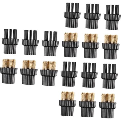 5x têtes brosse vapeur, nettoyeurs vapeur (6 pièces). (1/5)