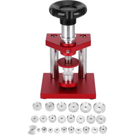 Outils de réparation de montres / Presse à bouchons rotative / Presse à bouchons de table / Presse robuste pour expédition spéciale (1/5)