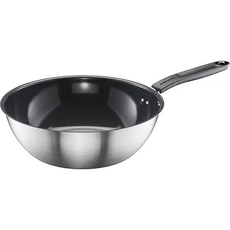 Fiskars Functional Form Sartén Wok Plata 28 cm (1/2)