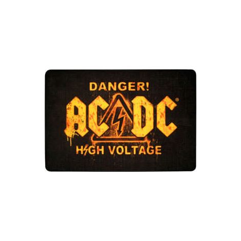 MULTIOCIO EVOE AC/DC Alfombra, poliéster, Azul, 40 x 60 x 2 cm