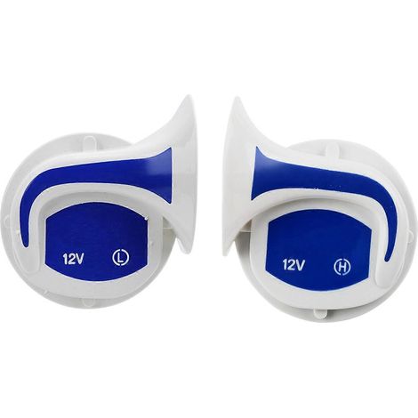 1 paire de klaxons de voiture KX-3010 115 dB R universels, puissants et numériques, accessoires pour voiture