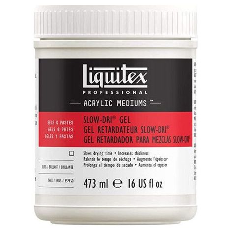 Additif - LIQUITEX - PROFESSIONAL - Gel épais retardateur - 473 ML - Pour peinture acrylique (1/3)