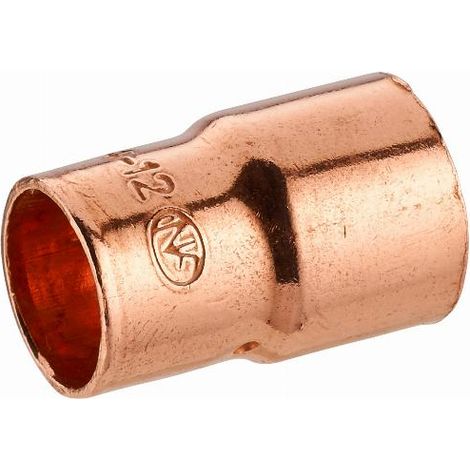 Kupfer Lötmuffe doppelt weiblich reduziert NOYON & THIEBAULT - Ø 16 mm - Ø 14 mm - 929-1614L1