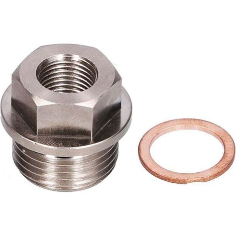 M18x1,5 auf 1/8NPT Gewinde-Abgastemperatursensor-Adapter mit Dichtung (1/3)