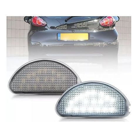 Lampe LED plaque d'immatriculation blanc 2005-2014 81270-0H010 Feu arrière plaque (1/5)