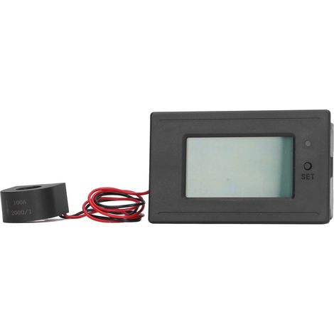 Wechselstrom-, Spannungs-, Strom- und Leistungsmesser mit LCD-Digitalanzeige 40 bis 280 V (1/5)