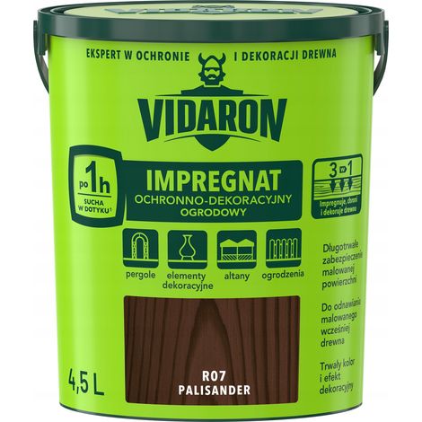 Impregnante per piante da giardino Vidaron Rosewood R07 4,5L (1/5)