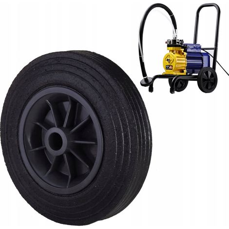 Rosfix Rad mit Reifen – Für Farbspritzgeräte Rosfix Strong Storm SS02–BSH01  Stoßdämpfend & Wetterfest  Ergonomisch & Langlebig  Zubehör für Airlessgeräte