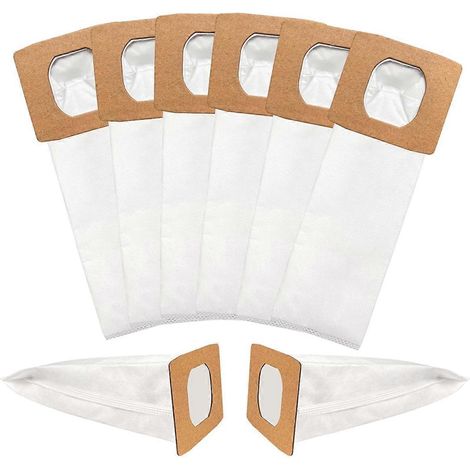 Lot de 8 sacs aspirateurs HEPA de type I compatibles avec les aspirateurs traîneaux de type I, remplace la pièce AH10005 (1/5)