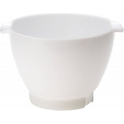 Bol Plastique - Pour Robot Chef Et Sorbetière - Hauteur 170 Mm Diamètre Haut 235 Mm Bas 142 Mm - Blanc - 1 Pièce