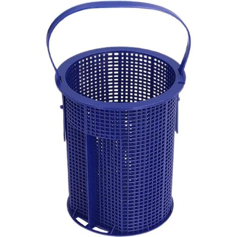 Panier de pompe de piscine de rechange, panier filtrant de précision pour piscine adulte, entretien et systèmes d'eau familiaux, 17 x 13 cm, bleu (1/5)
