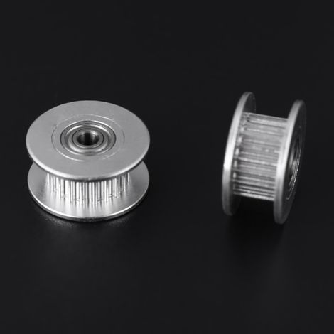 5 poulies de distribution en aluminium 2GT pour imprimante 3D (largeur 6 mm, 20 dents, alésage 3, dentées) (1/5)