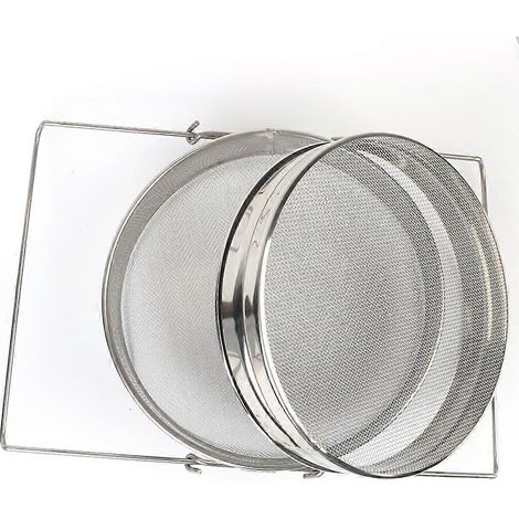Filtre à miel à double tamis pour apiculture - Outils spéciaux pour l'apiculture - Fournitures de jardin - Filtre à impuretés - Outils pour abeilles ( ) (1/5)