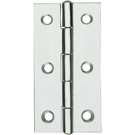 1BL CERNIERA IN ACCIAIO INOX ART.120IN mm. 40 x 26 - pz. 2