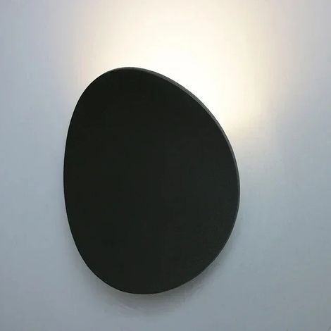 Applique murale en aluminium, 7 W, couleur noire, pour chambre, couloir, salon et autres espaces intérieurs.-AquaForge (1/3)