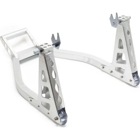 Caballete de taller para rueda trasera de motocicleta uso universal soporte de elevación de motocicleta de aluminio 160002932 (1/5)