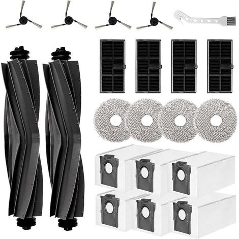 Kit di accessori compatibile con l'aspirapolvere robot Dreame X40 Ultra Complete/ X40 Master/ L40 Ultra/Mova P50 Pro Ultra, include spazzola principale, filtri, spazzole laterali, panni per la pulizia (1/5)