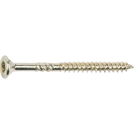 Schmid Schrauben Holzbauschrauben 4.0 x 50 mm TX 20 Senkkopf - 300 Stück Spanplattenschrauben & Holzbauschrauben