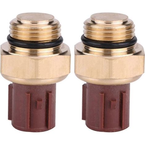 2PCS Capteur de température d'eau pour ventilateur de liquide de refroidissement de radiateur Accessoires de rechange pour voiture 37760-P00 (1/5)