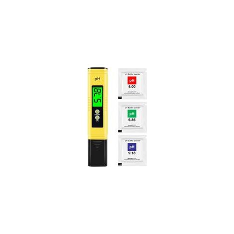 Testeur de pH PH-mètre numérique, stylo PH professionnel, haute précision 0,01 PH, plage de mesure 0-14 PH, testeur de PH de l'eau idéal pour la consommation domestique, les piscines et les aquariums (1/5)