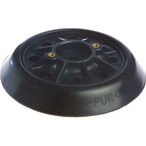 Makita – Plateau auto-agrippant pour ponceuse BO5000 – Diamètre 123 mm – Changement rapide de disques abrasifs – 1969051
