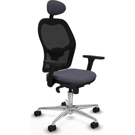 Piqueras y Crespo Jorquera Sedia da ufficio grigio scuro (1/3)