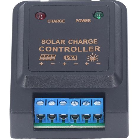 Régulateur Solaire de Charge 6V 3A pour Batterie et Éclairage Lampe JC0603 en ABS (1/5)
