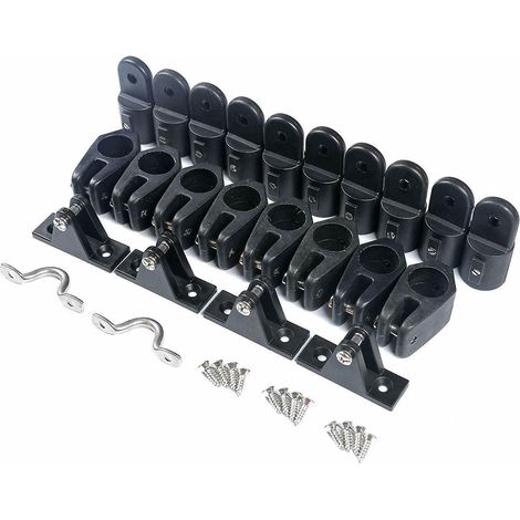 Nylon Awning Accessories Kit for Marine and Yacht Use - 7/8 Inch - Hardware (1/2)