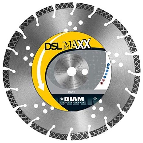 Disco da taglio diam Diam Industries dslmaxx125 125 mm perforato